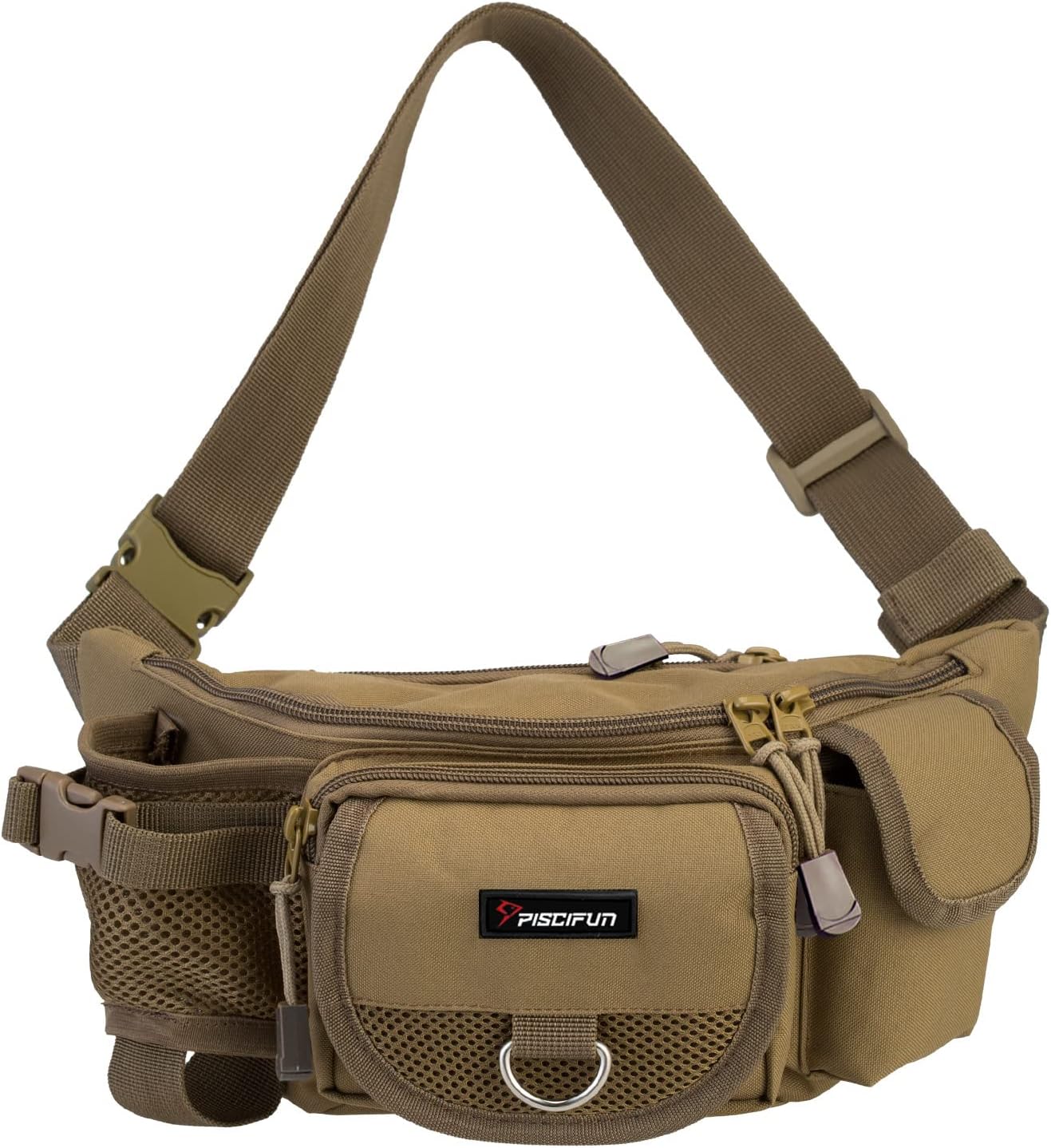 Piscifun Fishing Tackle Bag: Water-Resistant & Portable