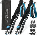 GPTCAMP Walking Sticks Collapsible Hiking Poles - Lightweight