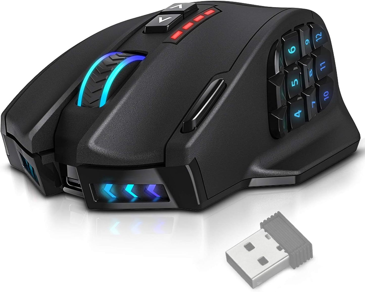 Ultimate Gaming Precision: UtechSmart Wireless MMO Mouse
