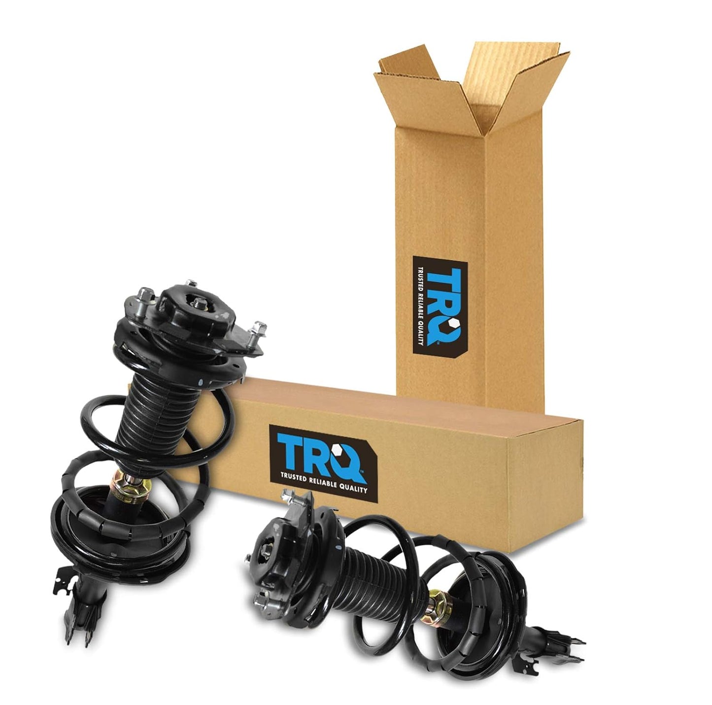 TRQ Front Strut & Coil Spring Assembly Set for Lexus & Toyota