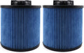 DXVC6912 Fine Dust Filter 2 Pack for DeWalt Wet/Dry Vac - Reusable