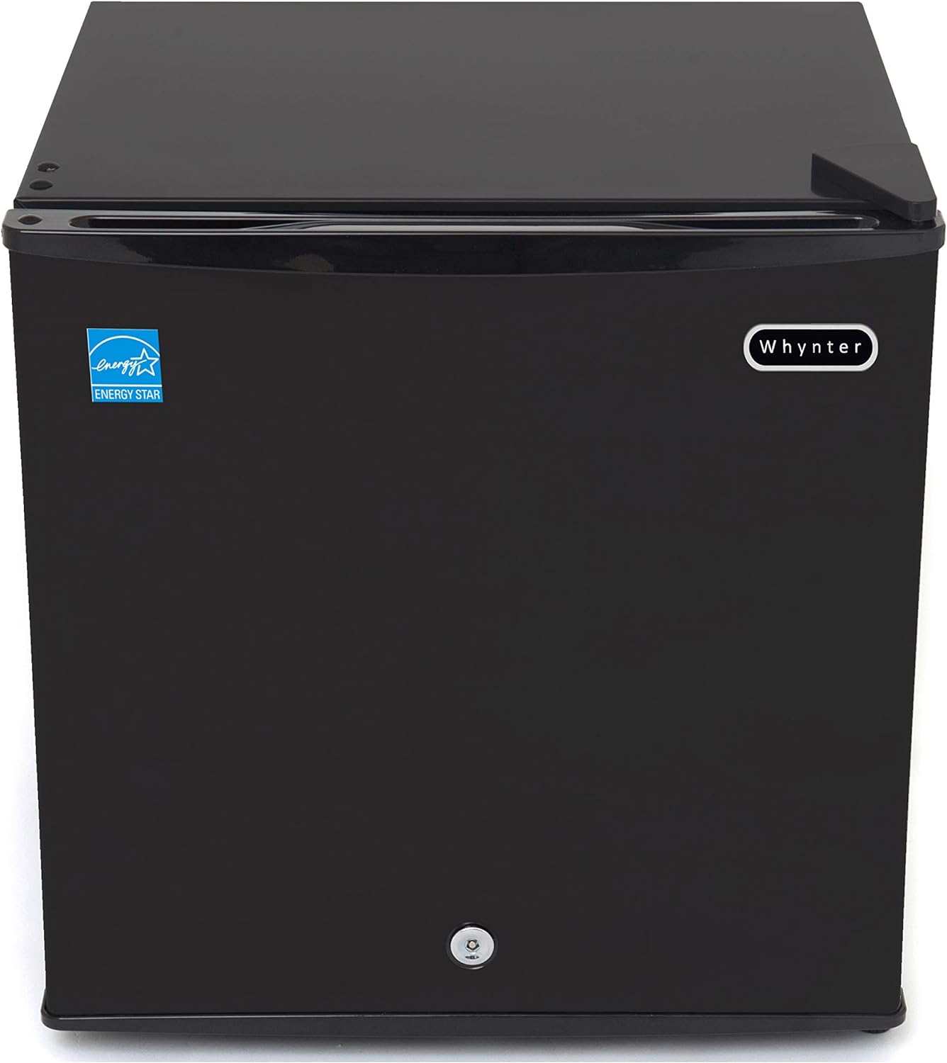 Whynter Mini Freezer with Lock for Small Spaces and Offices