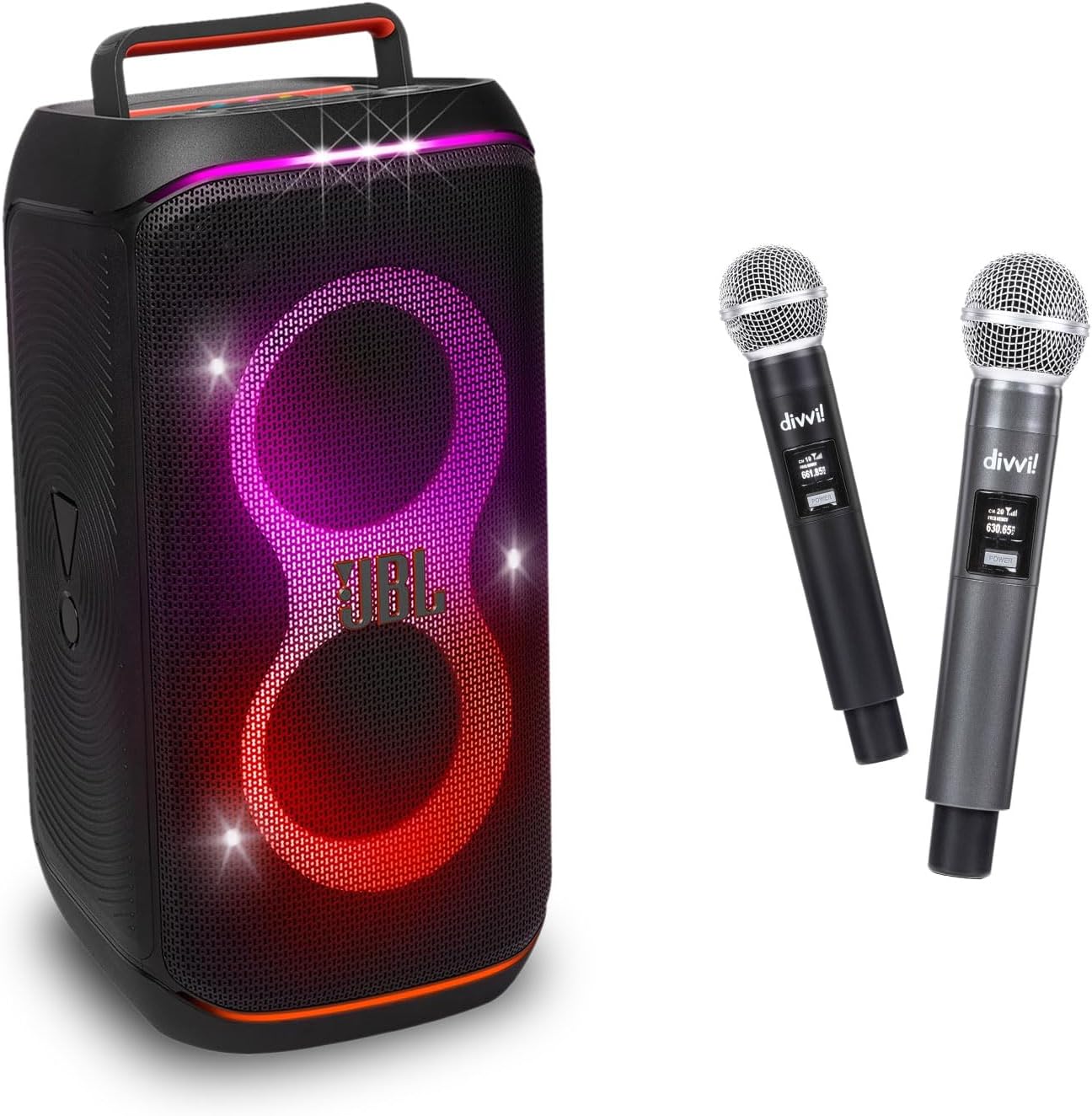 JBL PartyBox: Ultimate Party Speaker & Mic Bundle
