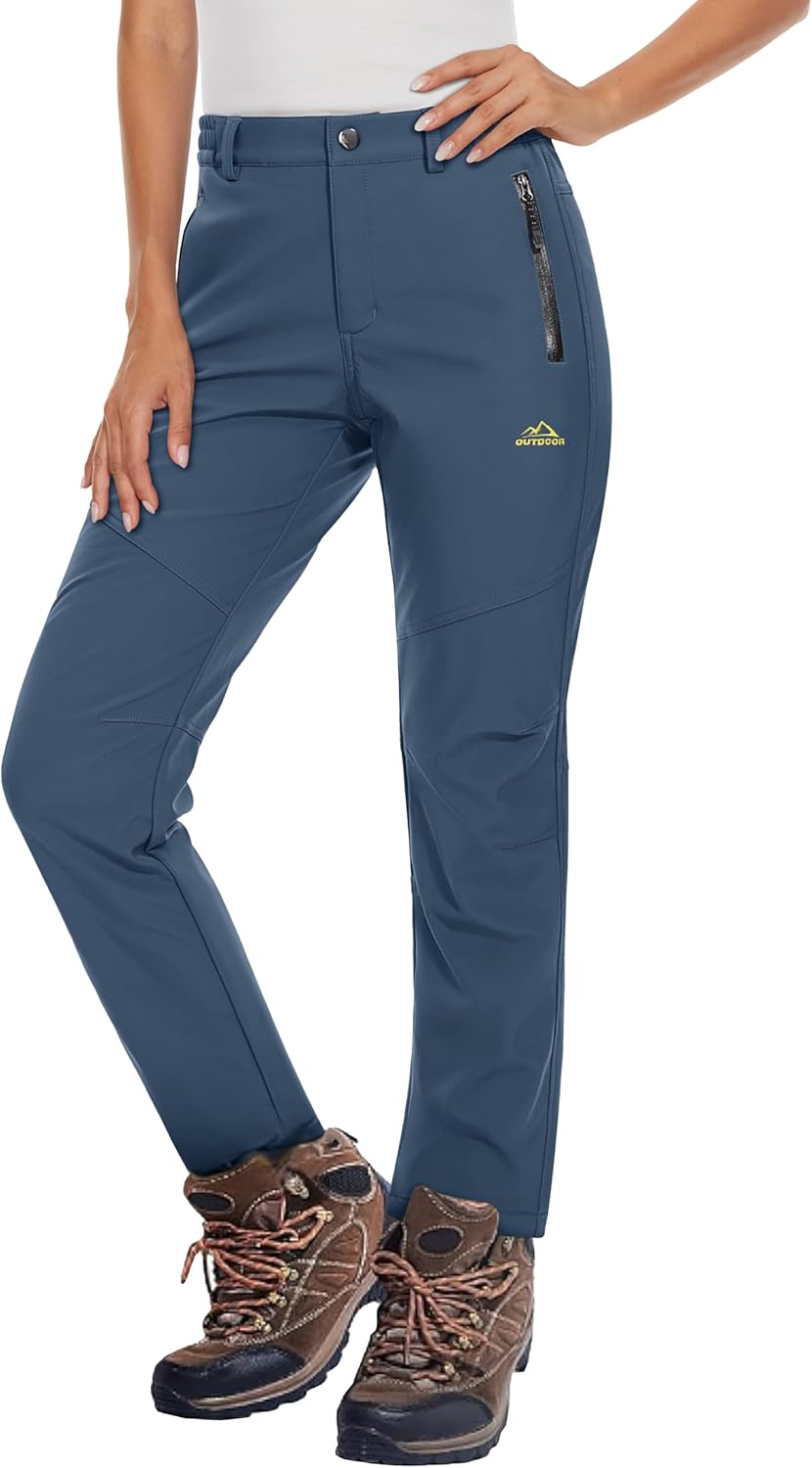 Waterproof Insulated Snow Ski Pants for Women - Winter Warmth