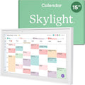 Skylight 15-inch Wall Planner Digital Calendar for Family Schedules