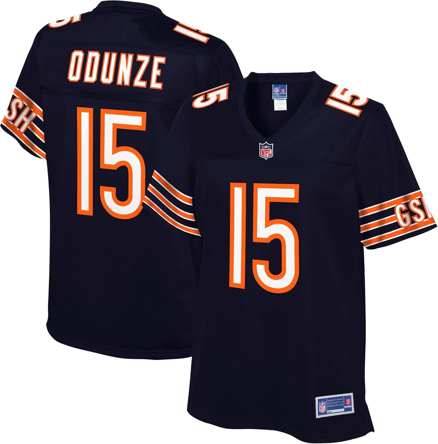 NFL PRO LINE Women's Rome Odunze Chicago Bears Player Jersey