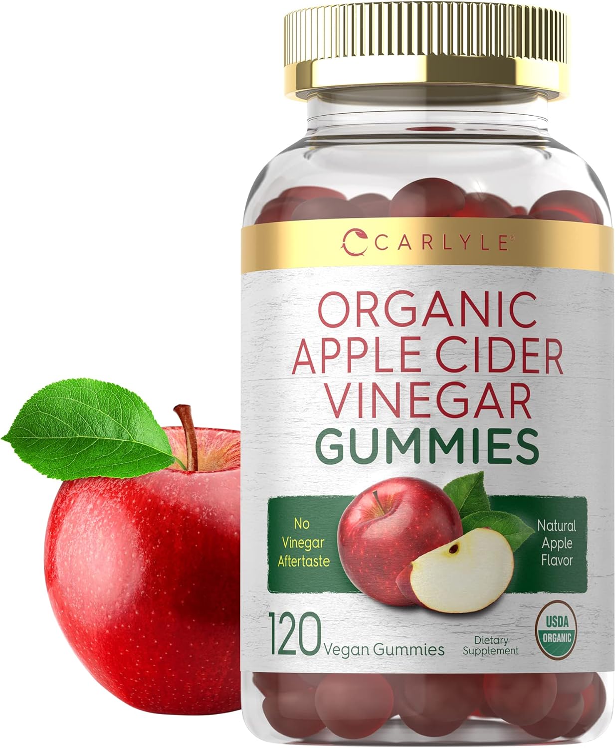 Organic ACV Gummies | Vegan & Gluten-Free | 120 ct