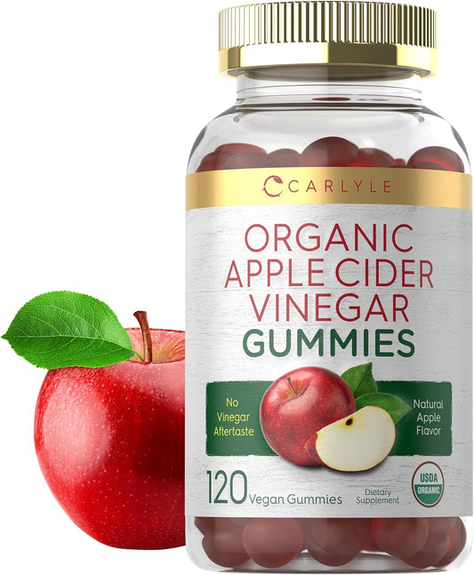 Organic ACV Gummies | Vegan & Gluten-Free | 120 ct