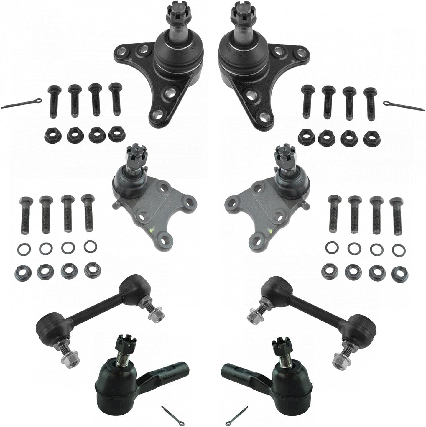 TRQ Front Steering & Suspension Kit for Chevrolet Colorado 2006-2012