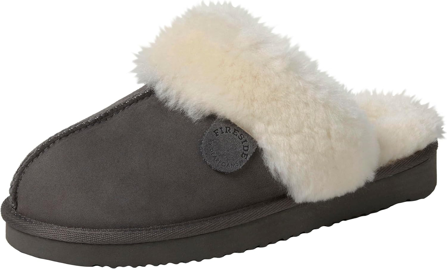 Dearfoams Women's Fireside Sydney Shearling Fur Slippers Review