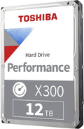 Toshiba X300 12TB Performance & Gaming HDD - High Capacity Speed