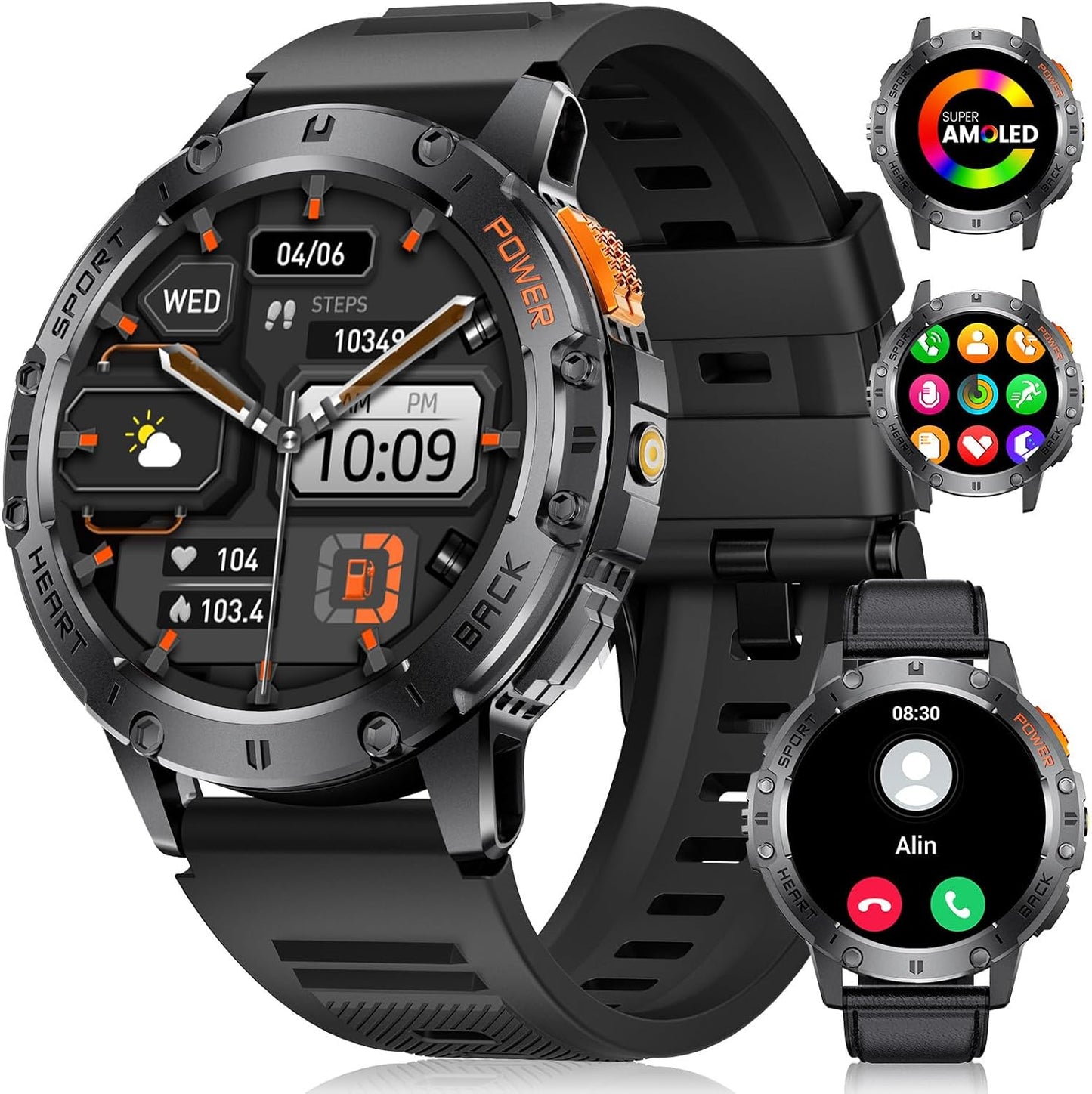 Pro Fitness Tracker with 123 Sport Modes