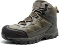 NORTIV 8 Waterproof Steel Toe Boots for Men - Durable Protection front