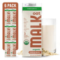 MALK Oat Milk 32oz Pack of 6 - Clean Organic Shelf Stable Oatmilk