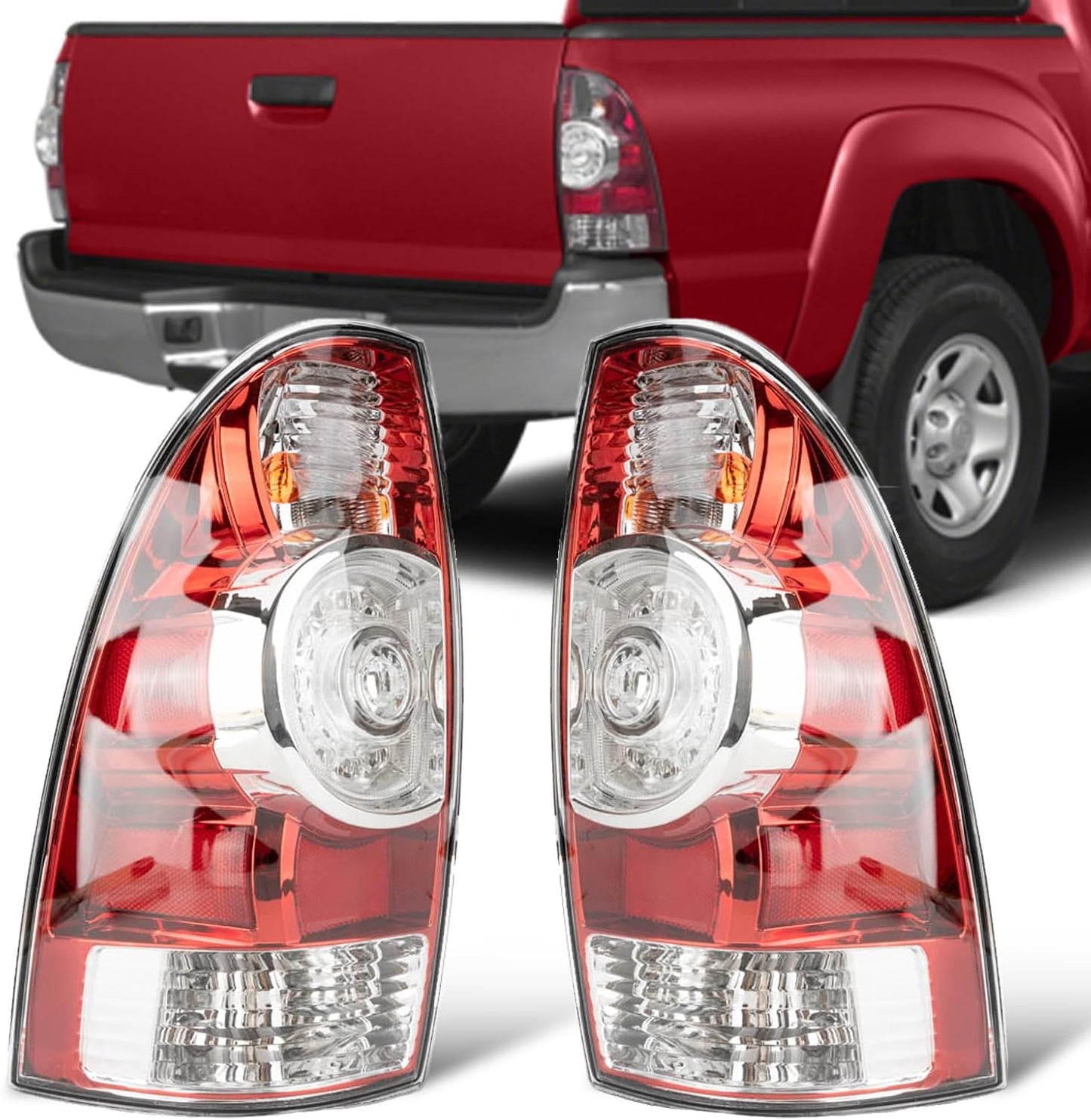 Tail Lights Assembly for Toyota Tacoma 2005-2015 - Direct Fit