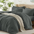 Homelike Moment King Size Comforter Set 7 Piece - Lightweight, Machine
