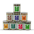 Loose Leaf Tea Set Variety Pack - 8 Herbal Teas for Wellness