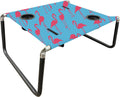 Portable Beach Table Flamingos - Lightweight Foldable Table with Cup