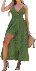 CUPSHE Women's Ruching Smocking Jumpsuit Black - Flattering Summer