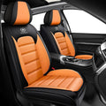 Truck Seat Covers for Toyota Tacoma 2006-2025 Front Set Black & Orange
