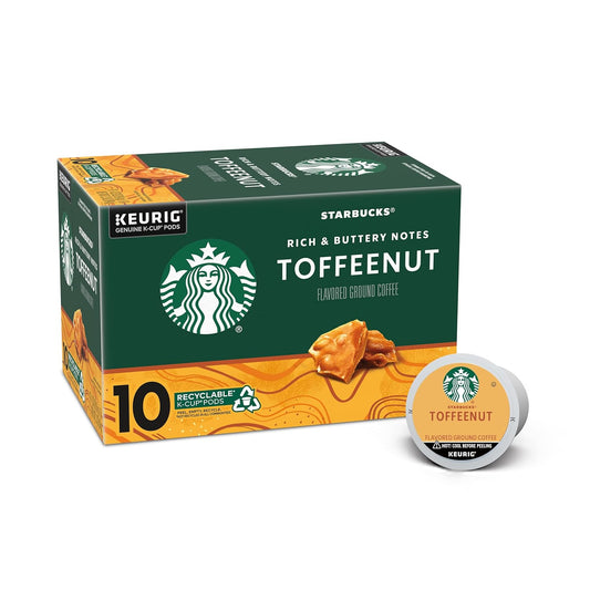 Starbucks Toffeenut Flavored K-Cup Pods