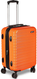 21 in Orange Hardside Carry-On Luggage - Expandable Scratch-Resistant
