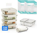 19 PCS Vacuum Sealer Set for Meal Prep and Food Storage