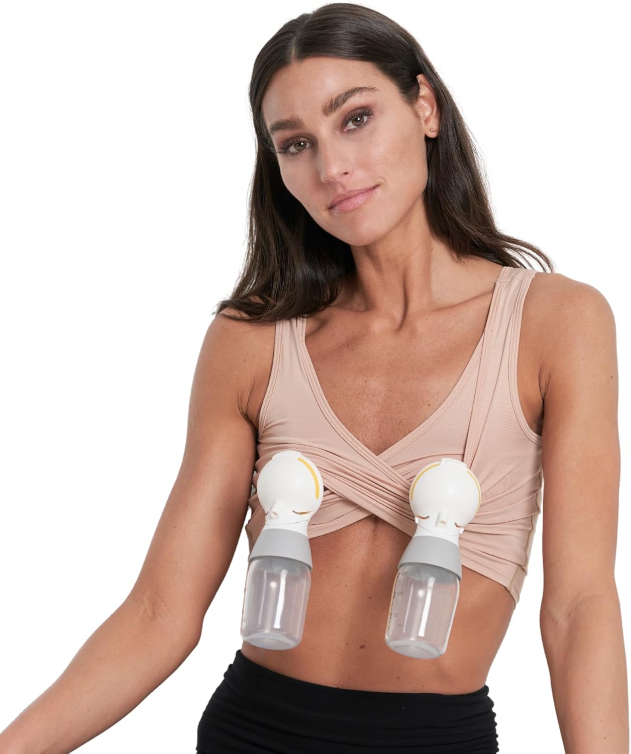 Larken Hands Free Pumping Bra for Breastfeeding Comfort