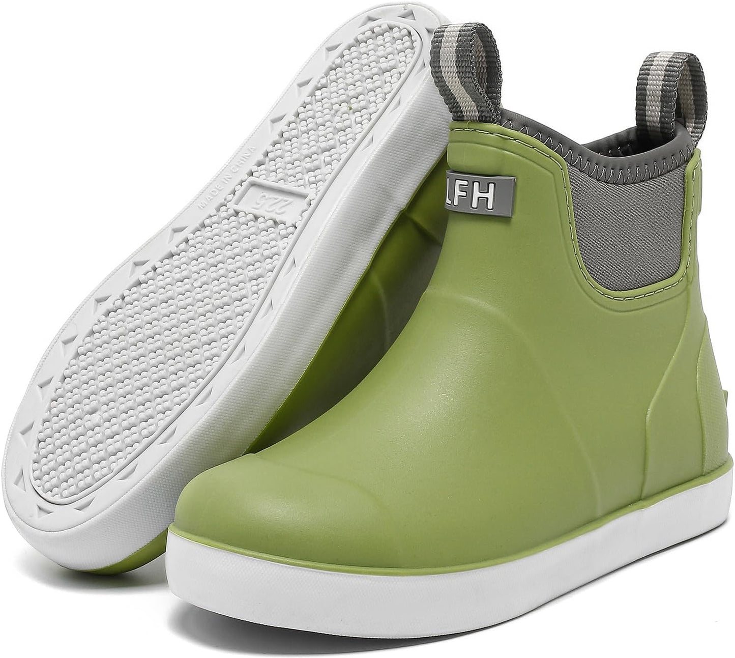 Kids Waterproof Ankle Rain Boots for Outdoor Adventures
