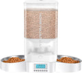 Automatic Cat Feeder for Two Cats - Timed 5L Dual Feeding