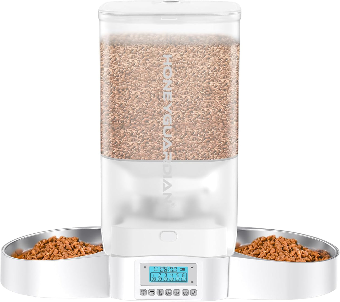 HoneyGuaridan 5L Automatic Cat Feeder for Two Cats Review