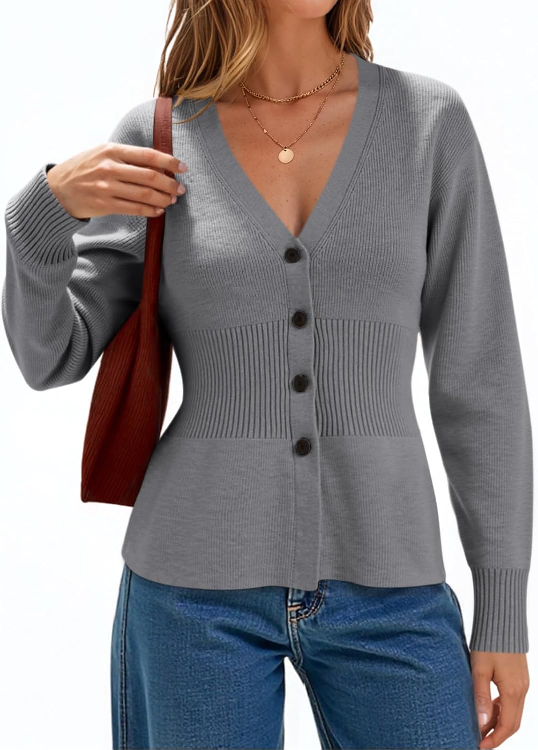Cicy Bell Womens V Neck Cardigan Sweaters for Every Occasion