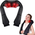 Shiatsu Neck and Back Massager with Heat - 4D Kneading Pain Relief