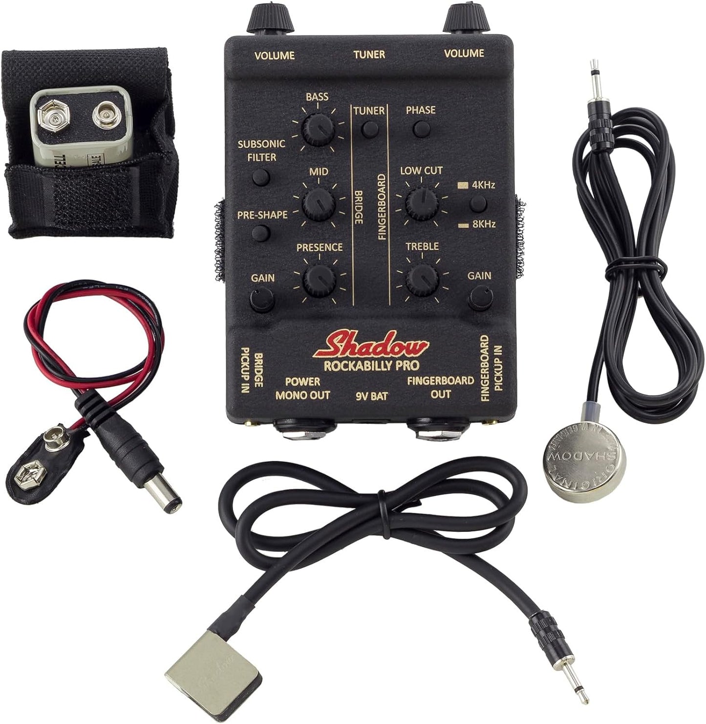 Shadow RB-PRO Rockabilly Pro Upright Bass Pickup & Preamp Review