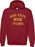 NCAA College Team Color Athletic Arch Hoodie - Comfortable Cyclones