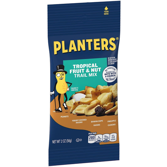 PLANTERS Fruit and Nut Trail Mix - Perfect On-the-Go Snack