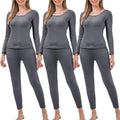 Patelai Women's Fleece Lined Thermal Underwear for Cozy Warmth