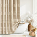 Dynamene Extra Long Shower Curtain 72 x 84 in - Tufted Chenille