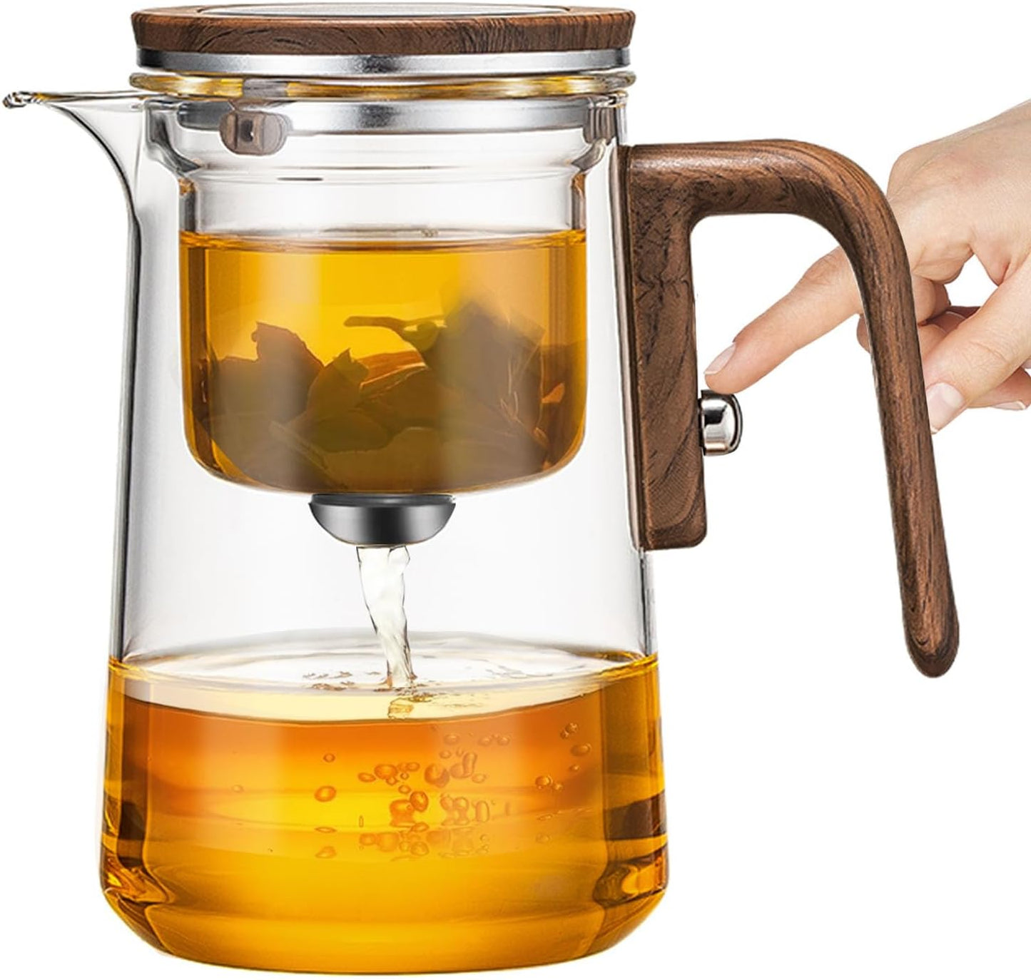 Enchanti Tea Pot with Water Separation Technology for Perfect Brews