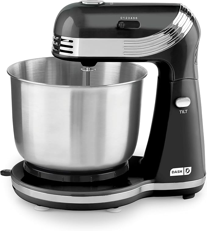 Dash Stand Mixer: 6 Speed Electric Mixer for Everyday Use