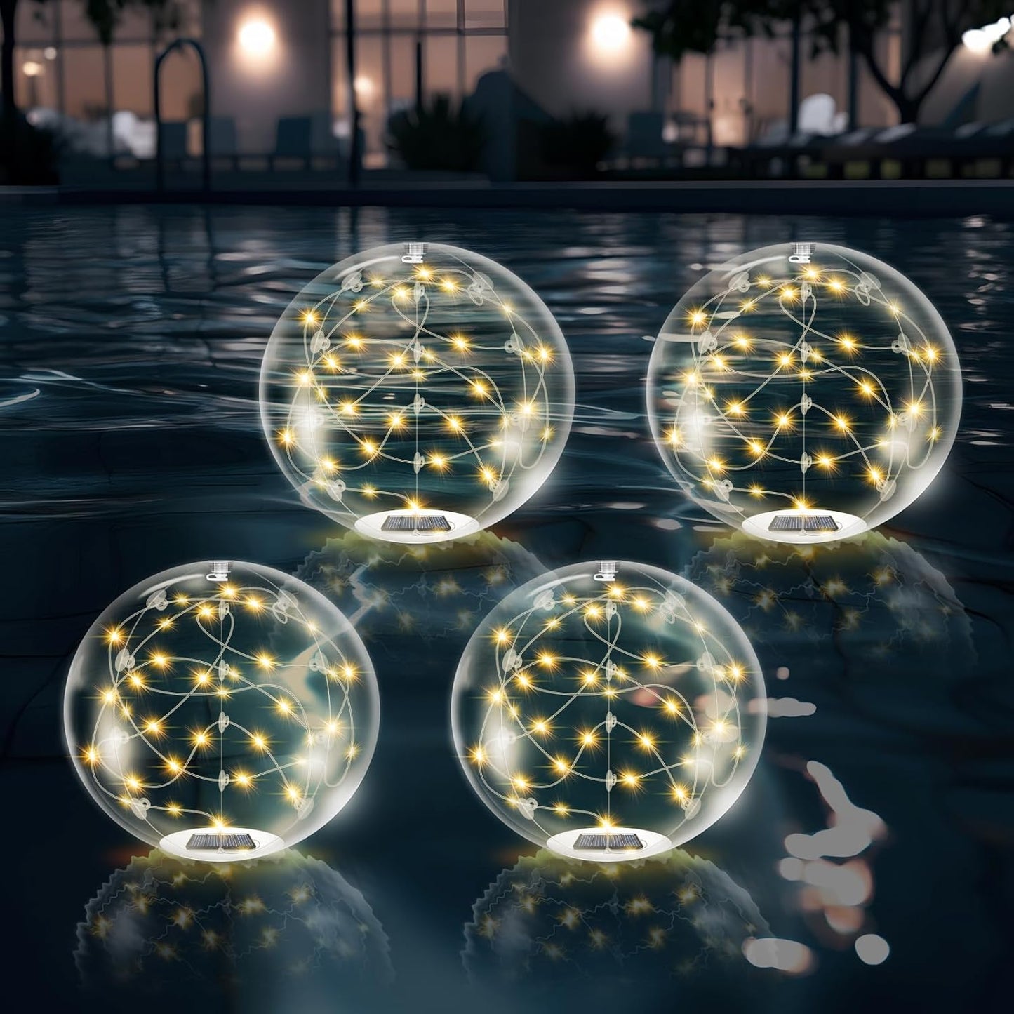 Floating Pool Lights Solar Powered for Enchanting Evenings