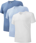 Men's Bamboo Rayon Undershirt Crewneck - Moisture-Wicking Comfort KEEP