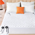 Heated Mattress Pad California King - Quilted Fitted Electric Pad