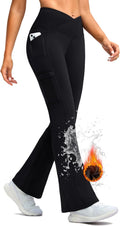 G Gradual Women's Water-Resistant Fleece-Lined Snow Pants