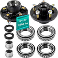 Trailer Hub 5 Lug for 3500lbs - Durable 5 Bolt Idler Hub