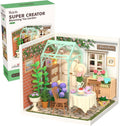 Rolife Super Creator Blooming Tea Garden Miniature House - Relaxing