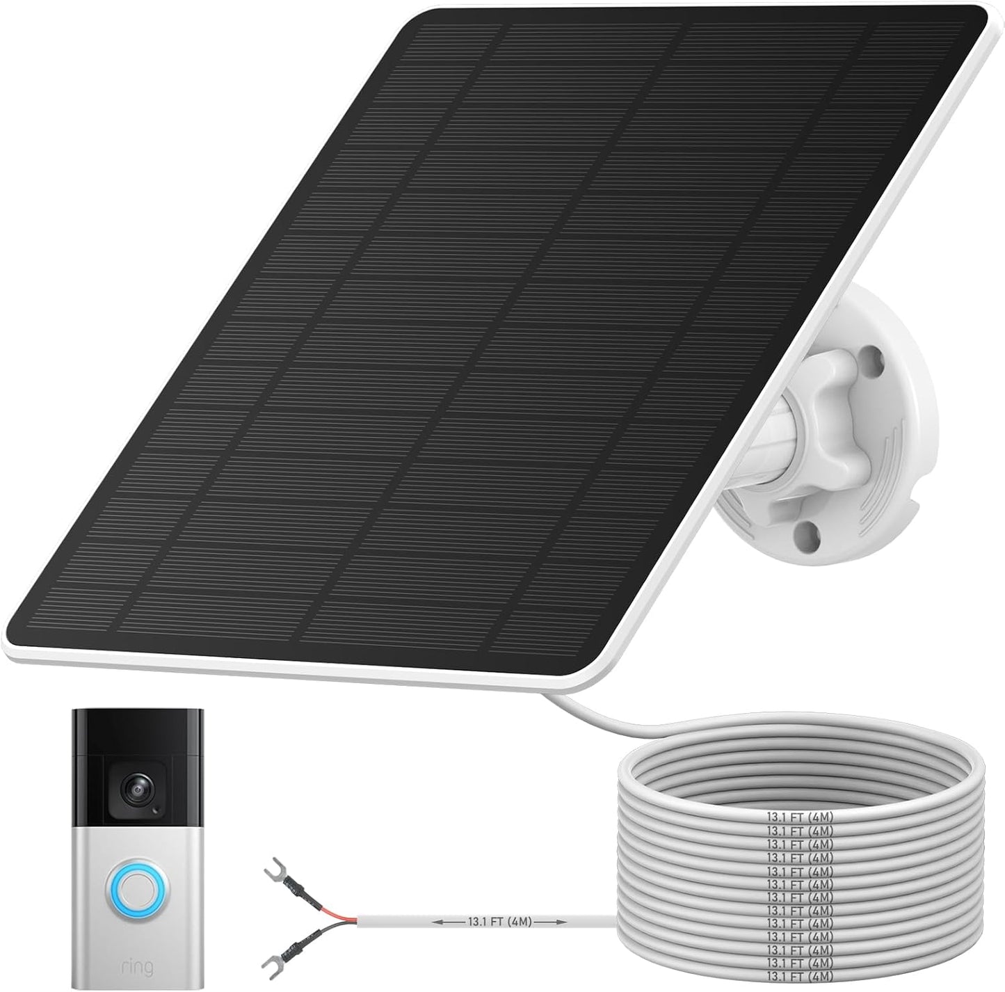 Ring Doorbell Solar Charger: Weatherproof Power Boost