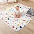 Odorless Premium Foam Baby Play Mat - Cushioned Non-Slip Surface