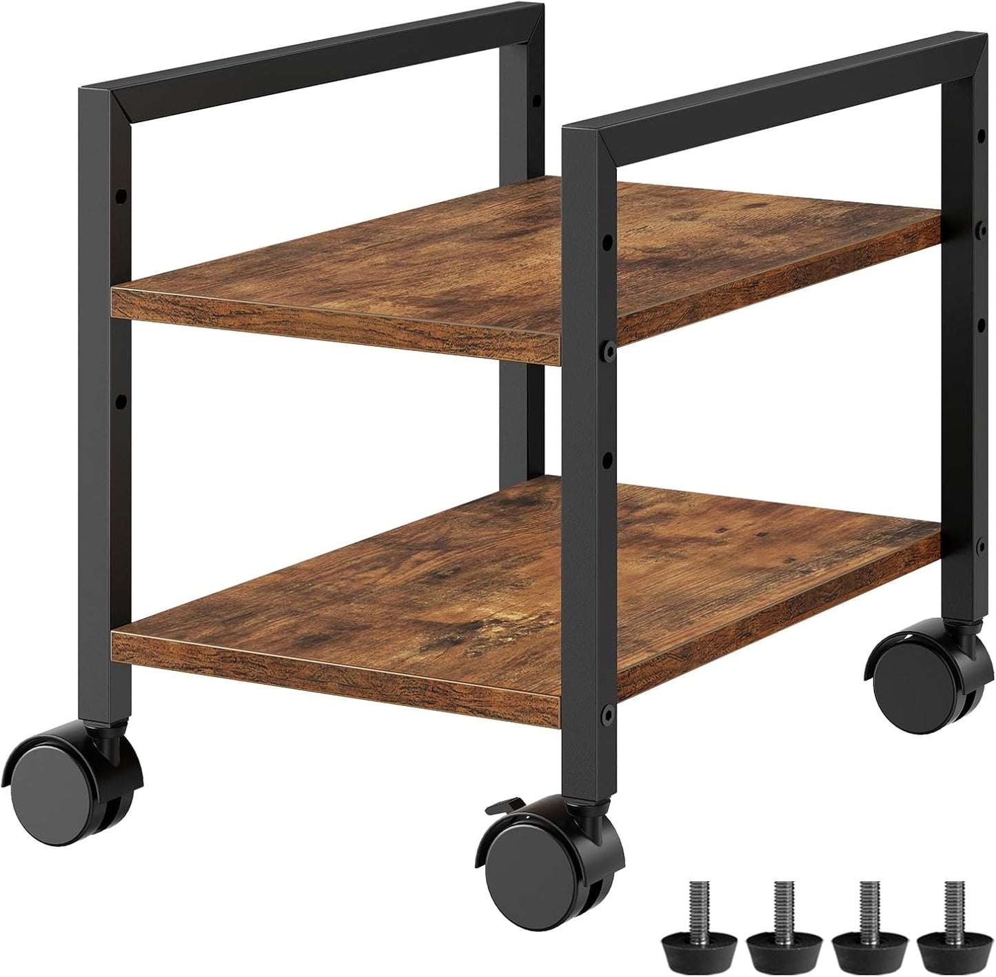 HOOBRO PC Stand with Adjustable Height and Retro Design