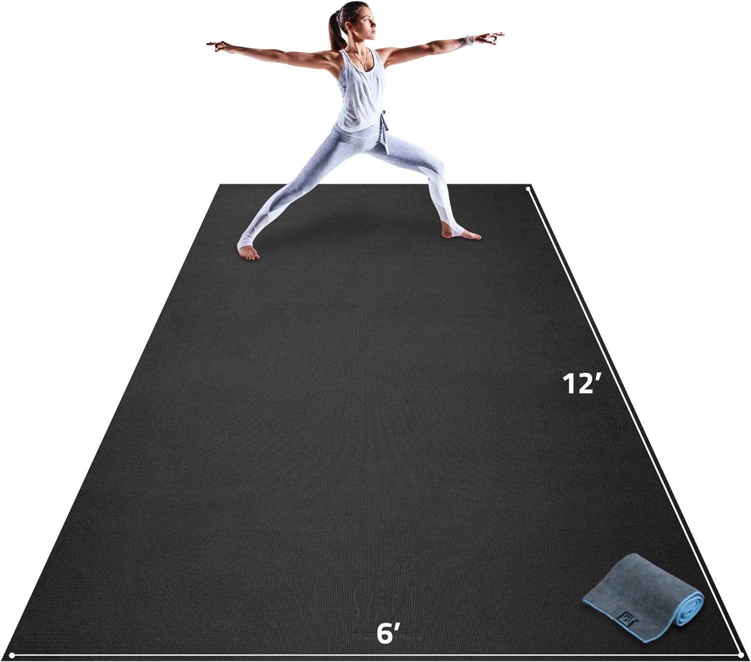 Ultimate Extra Large Yoga Mat by Gorilla Mats
